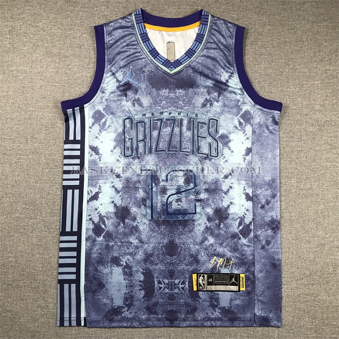 Maillot Memphis Grizzlies Ja Morant NO 12 Select Series 2023 Bleu